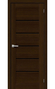 Межкомнатная дверь Вуд Модерн-22, со стеклом, цвет Golden Oak