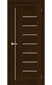 Межкомнатная дверь Вуд Модерн-29, со стеклом, цвет Golden Oak