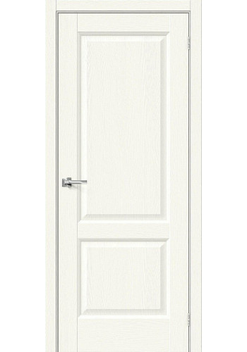 Межкомнатная дверь Неоклассик-32, цвет White Wood