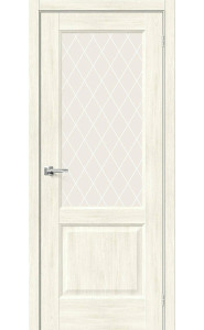 Межкомнатная дверь Неоклассик-33, со стеклом, цвет Nordic Oak